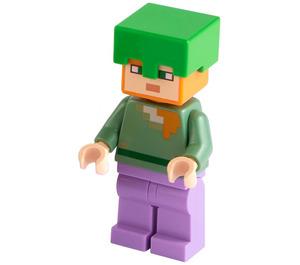 LEGO Alex with Green Helmet  Minifigure