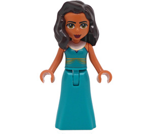 LEGO Amelia with Turquoise Dress Minifigure