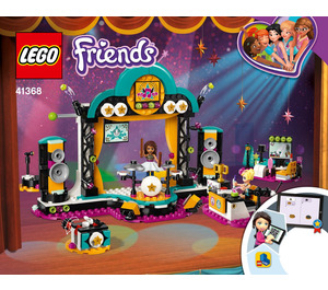 LEGO Andrea's Talent Show Set 41368 Instructions