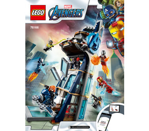 LEGO Avengers Tower Battle Set 76166 Instructions