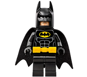 LEGO Batman with Black Suit and Yellow Utility Belt with Stern / Open Mouth Minifigure