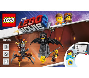 LEGO Battle-Ready Batman and MetalBeard Set 70836 Instructions