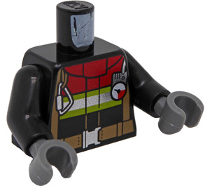 LEGO Firefighter Minifig Torso (973 / 76382)