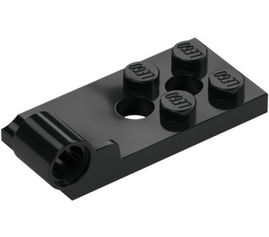 LEGO Hinge Plate Bottom 2 x 4 with 4 Studs and 2 Pin Holes (43056)