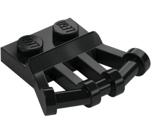 LEGO Plate 1 x 2 with Angled Bar Handles (92692)