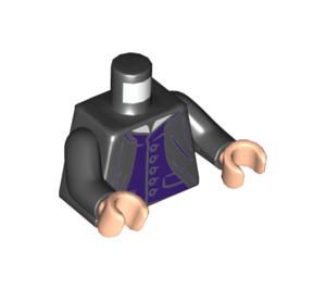 LEGO Professor Severus Snape Minifig Torso (973 / 76382)