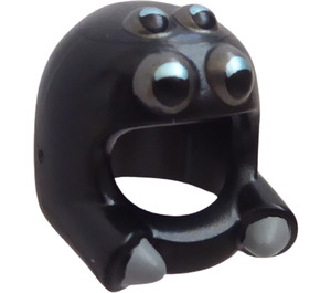 LEGO Spider Costume Head Cover with Silver Eyes (35690 / 38369)