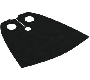 LEGO Black Standard Cape with Regular Starched Texture (20458 / 50231)