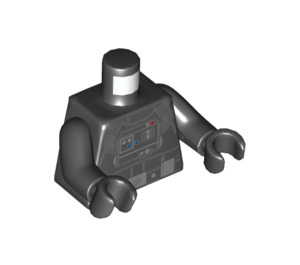 LEGO Black TIE Striker Pilot Minifig Torso (973 / 76382)