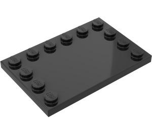 LEGO Tile 4 x 6 with Studs on 3 Edges (6180)