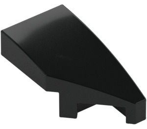 LEGO Black Wedge 1 x 2 Right (29119)