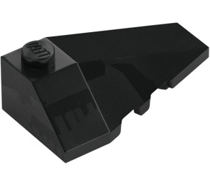 LEGO Black Wedge 2 x 4 Triple Right (43711)