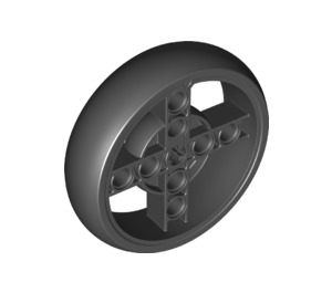 LEGO Wheel Ø56 with Black Tire (39367)