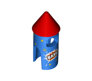 LEGO Firework Costume with Red Top with 'BANG'  (38345)