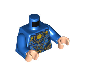 LEGO Blue Ikaris Minifig Torso (973 / 76382)