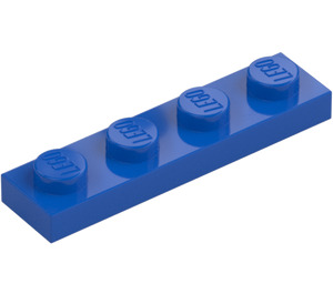 LEGO Blue Plate 1 x 4 (3710)