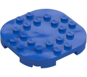 LEGO Plate 6 x 6 x 0.7 Round Semicircle (66789)