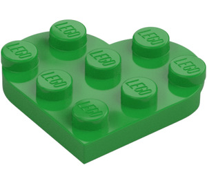 LEGO Plate 3 x 3 Round Heart (39613)