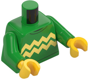 LEGO Sweater with Zig Zag Stripes Minifig Torso (973 / 76382)