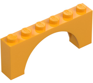 LEGO Arch 1 x 6 x 2 Medium Thickness Top (15254)