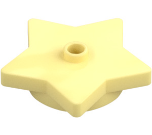 LEGO Plate 4 x 4 x 0.7 Round Star (39611)