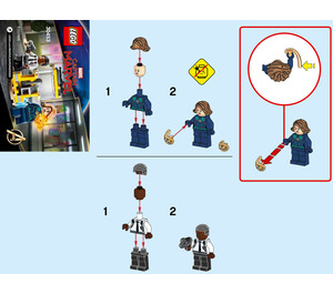 LEGO Captain Marvel and Nick Fury Set 30453 Instructions