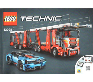 LEGO Car Transporter Set 42098 Instructions