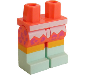 LEGO Coral Kitty Pop Minifigure Hips and Legs (3815 / 50508)