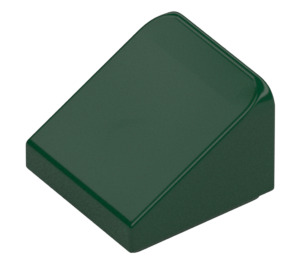 LEGO Dark Green Slope 1 x 1 (31°) (50746 / 54200)