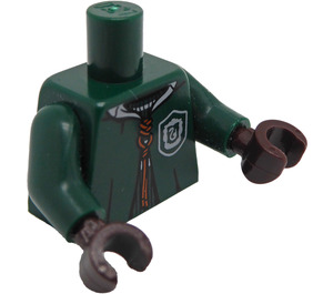 LEGO Dark Green Slytherin Quidditch Uniform Minifig Torso (76382 / 88585)