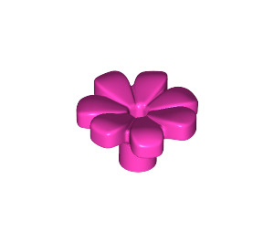LEGO Flower with Squared Petals (without Reinforcement) (4367 / 32606)