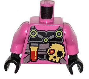 LEGO Dark Pink Richie Torso (973)