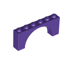 LEGO Arch 1 x 6 x 2 Thin Top without Reinforced Underside (12939)
