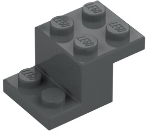 LEGO Bracket 2 x 3 with Plate and Step with Bottom Stud Holder (73562)