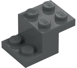 LEGO Bracket 2 x 3 with Plate and Step without Bottom Stud Holder (18671)