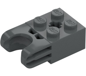 LEGO Brick 2 x 2 with Ball Joint Socket (Wide Closed Socket) (67696)