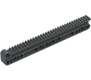 LEGO Gear Rack 14 x 2 with Groove and Connectors (18942 / 60578)