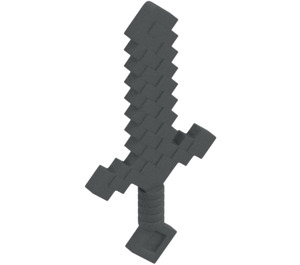 LEGO Dark Stone Gray Minecraft Sword (18787)