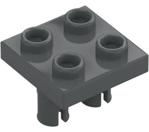 LEGO Plate 2 x 2 with Two Bottom Pins (15092 / 49131)