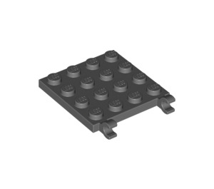 LEGO Plate 4 x 4 with Clips (No Gap in Clips) (11399)