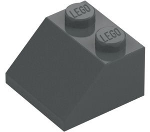 LEGO Dark Stone Gray Slope 2 x 2 (45°) (3039 / 6227)