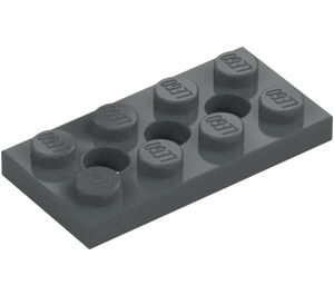 LEGO Technic Plate 2 x 4 with Holes (3709)