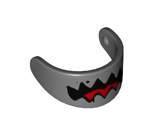 LEGO Visor - Standard with Jaws and Tongue (2447 / 47705)