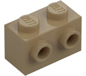 LEGO Brick 1 x 2 with Studs on Opposite Sides (52107)