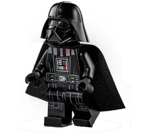 LEGO Darth Vader with White Head and Starched Cape with Printed Back Minifigure