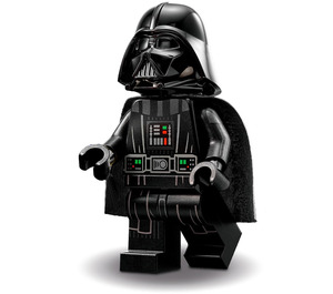 LEGO Darth Vader with White Head and Stretchable Cape with Printed Arms (Frown) Minifigure