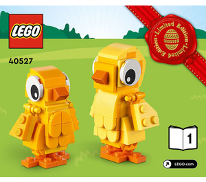 LEGO Easter Chicks Set 40527 Instructions