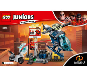 LEGO Elastigirl's Rooftop Pursuit Set 10759 Instructions