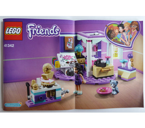LEGO Emma's Deluxe Bedroom Set 41342 Instructions