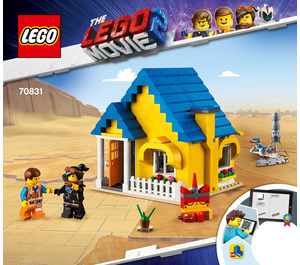 LEGO Emmet's Dream House/Rescue Rocket! Set 70831 Instructions